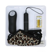Chilot de tip tanga fluture sălbatic cu vibratoare