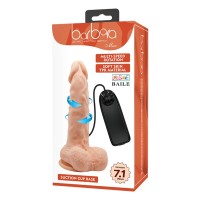 Barbara Max Dildo cu Vibrații Multi-Viteză 7.1 "