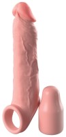 Extensie pentru penis din silicon cu curea 5 cm