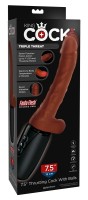 7,5" Penis de împingere cu testicule