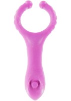 Inel vibratoare pentru penis cu stimulator de clitoris