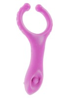 Inel vibratoare pentru penis cu stimulator de clitoris