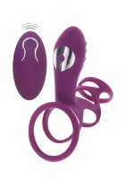 Inel vibrant pentru penis și testicule Halo Halo