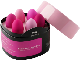 Deluxe Petite Petite Kegel Balls Set de bile Vaginal Dumbbell
