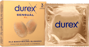 Durex Sensual - XL kondomy