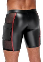 NEK Men's Shorts Black/Red L