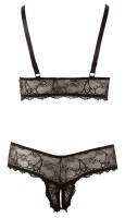Cottelli CURVES Bra and String black XL
