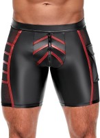 NEK Men's Shorts Black/Red L