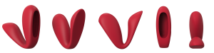 Colecția LOVE – Set 4-în-1 pentru cupluri, cu telecomandă