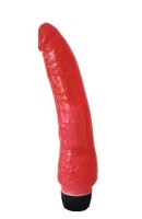 Vibrator cu gel negru, dimensiune 20 cm