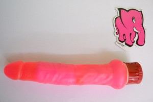 Vibrator anal cu gel 17*2.5 cm