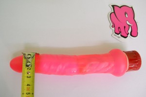Vibrator anal cu gel 17*2.5 cm