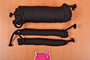 Sfoară bondage Soft Touch - ședință foto în magazinul Růžový Slon Havířov