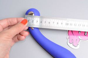 Midnight Desire electrosex vibrator, dimensiuni