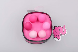 Deluxe Petite Petite Kegel Balls Set de bile vaginale cu haltere vaginale