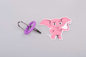 Dop de spermă cu inel de silicon pentru gland (8 mm)