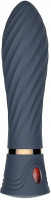 Vibrator dublu din silicon Blue Velvet