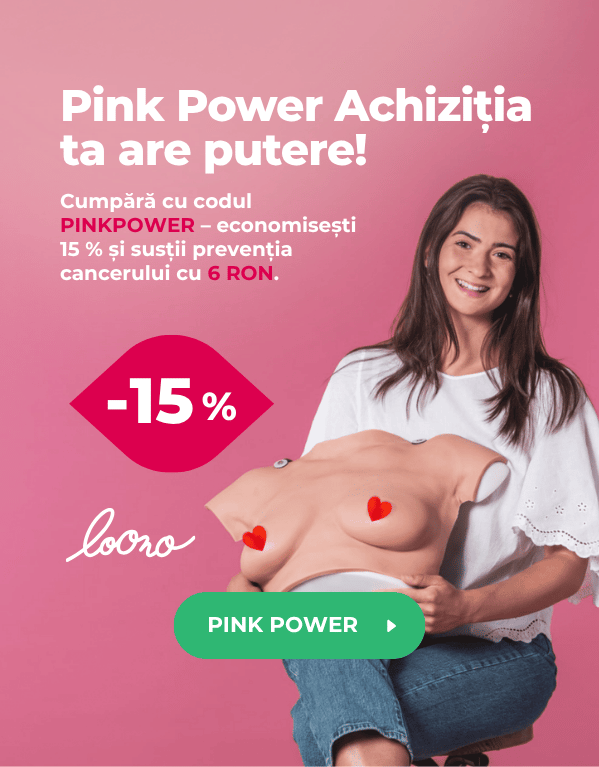 Primești 15 % reducere cu codul PINKPOWER!